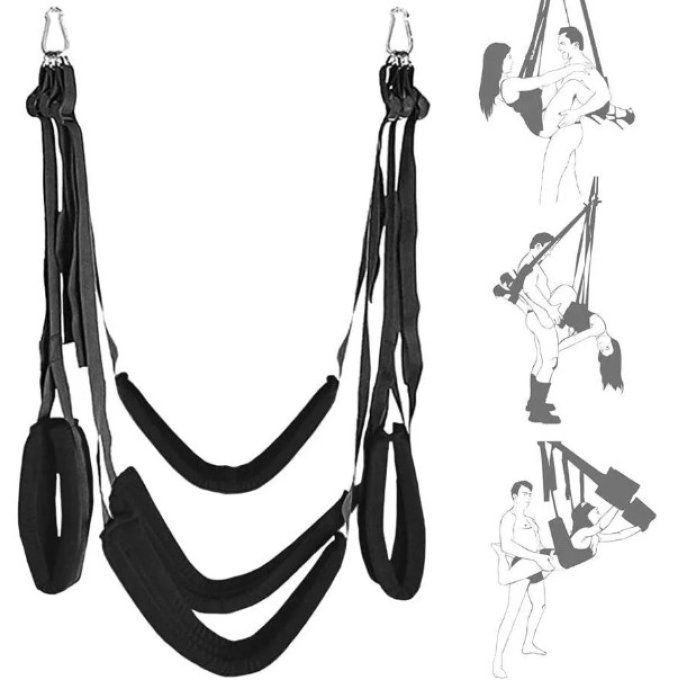 Balançoire sexuelle réglable + kit suspension plafond - S&N