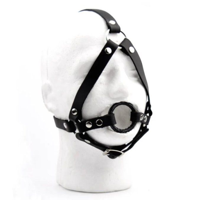 Harnais bâillon avec anneau de contrainte - S&N