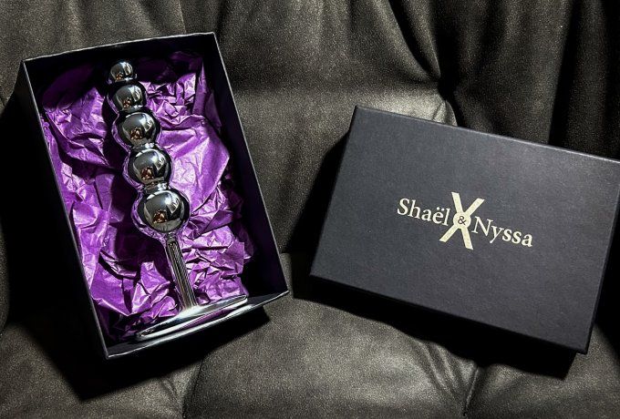 Coffret prestige plug anal long Solarium métal - S&N