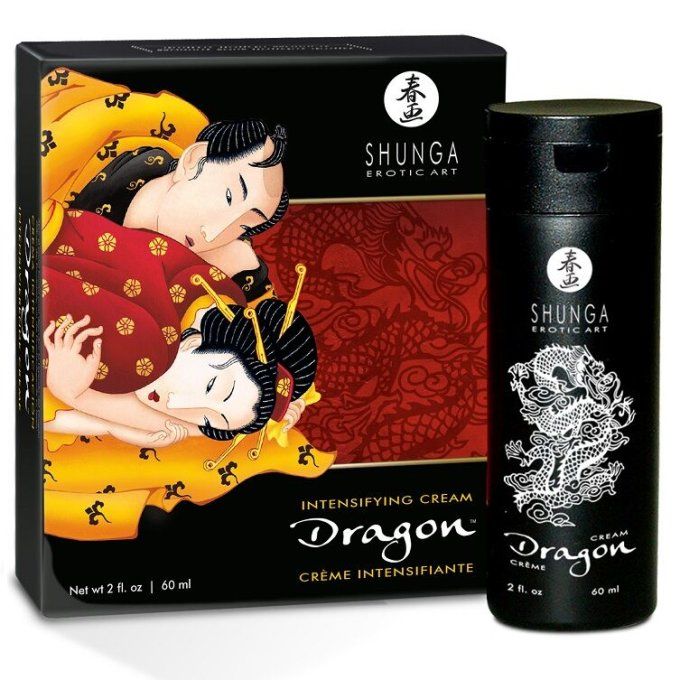 Crème intensifiante d'érection Dragon - Shunga